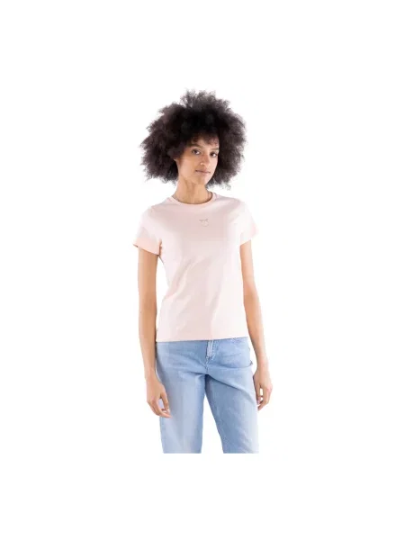 PINKO T-Shirt Bussolotto różowy