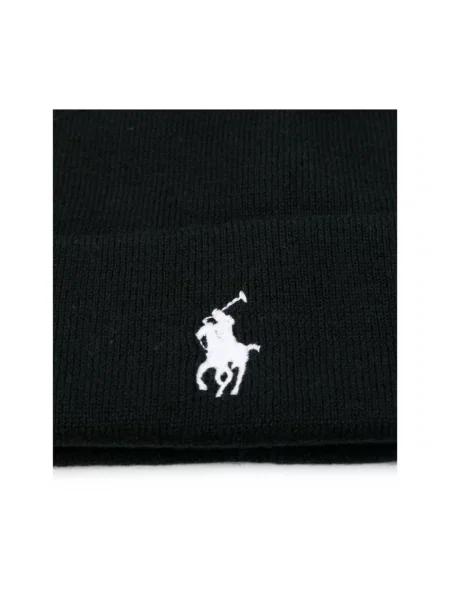 Czapka Polo Ralph Lauren z logo czarna