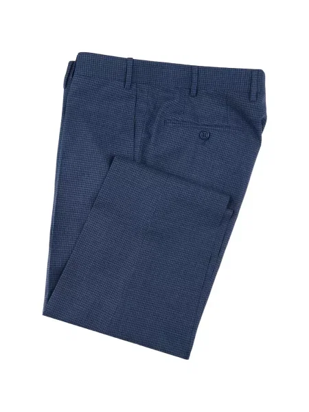 Costum Canali în carouri albastru