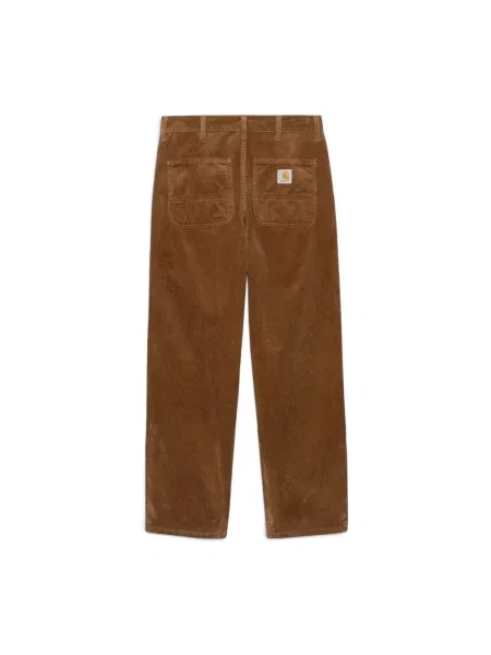 Spodnie Carhartt Wip sztruksowe brązowe