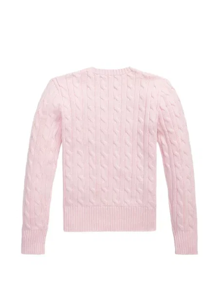 Sweter dziecięcy Polo Ralph Lauren różowy