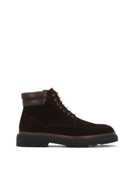 Škornji Kazar z vezalkami rjava