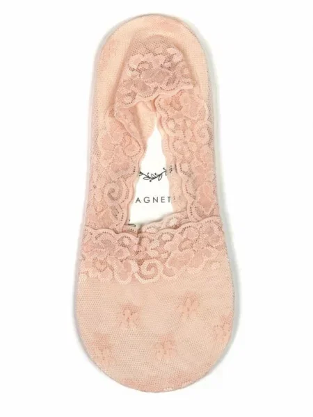 Женские кружевные следы бежеві