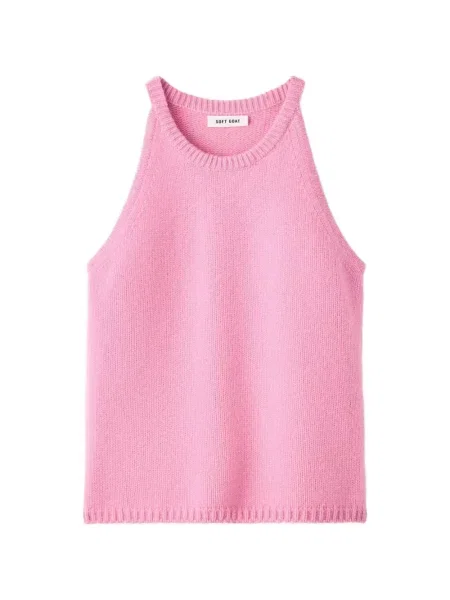 Top Soft Goat tricotate roz