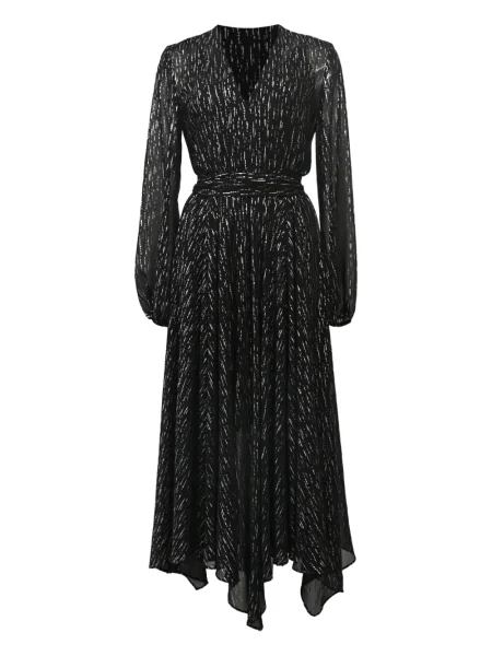 Rochie maxi Maje până la genunchi de costum negru