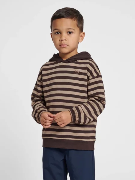 Bluza z kapturem dla dzieci Hummel brązowa
