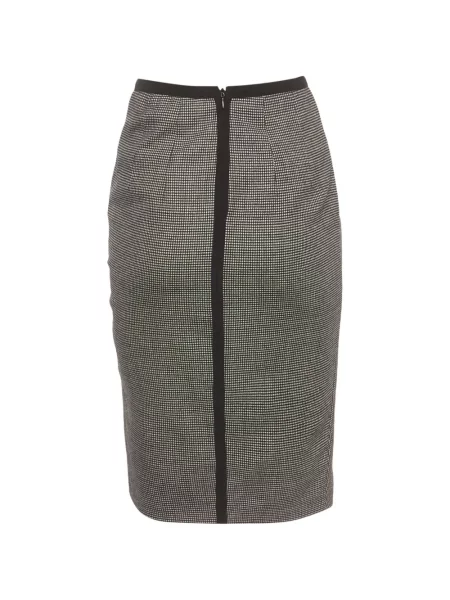 Fustă midi Sportmax drapată negru