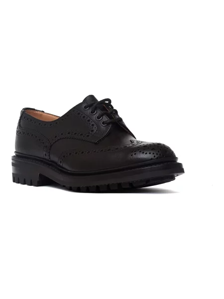 Brogsy Tricker's skórzany czarny