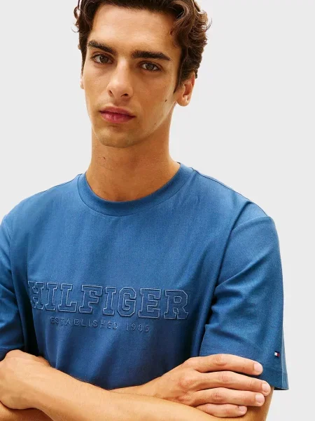 Футболка Tommy Hilfiger блакитна