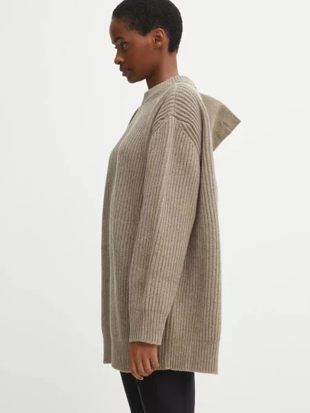 Светр із додаванням вовни Maison Margiela бежевий