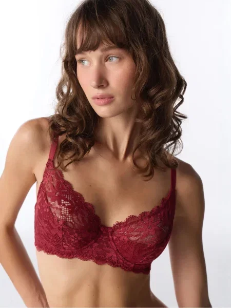 Penti Podprsenka BHs & Bralettes burgundská červeň