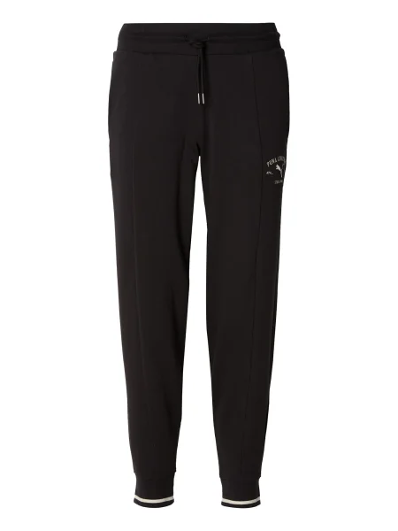 PUMA Pantaloni sport CLASS negru alb