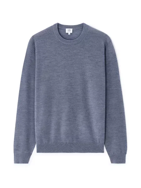 Pulover Celio de lână albastru