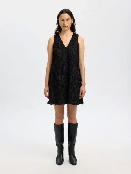 SELECTED Rochie negru