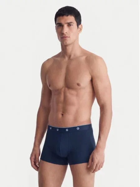 HUGO priliehavé boxerky pánske s modalom TRUNK TRIPLET TITAN
