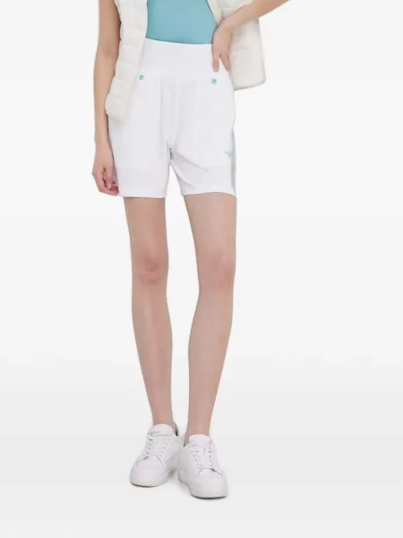 Pantaloni scurți Aeronautica Militare tricotate alb
