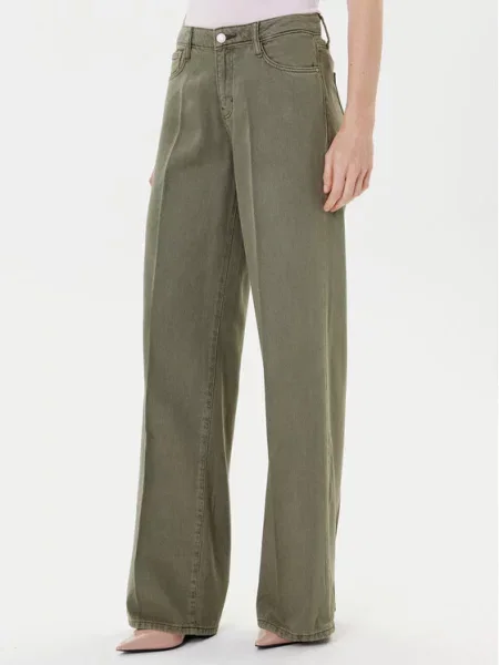 Jeans hlače Guess zelena