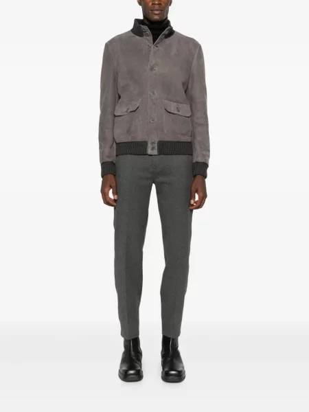 Pantaloni Karl Lagerfeld cu cordon gri