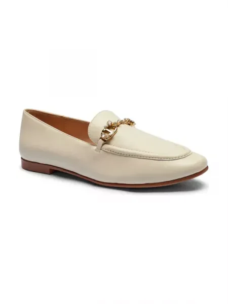 TWINSET Bőr loafer cipők