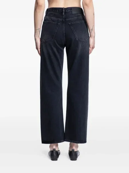 Blugi Studio Nicholson cu 5 buzunare negru