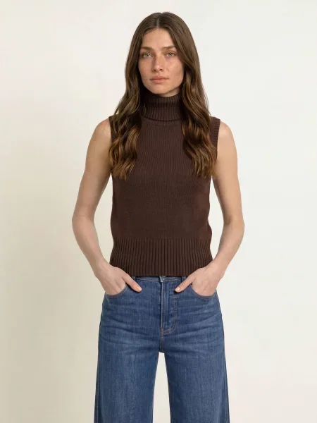 Dzianinowy top Veronica Beard