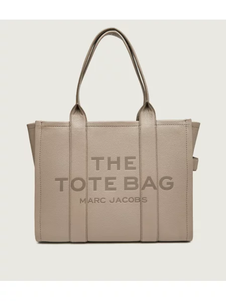 Geantă shopper Marc Jacobs din piele gri