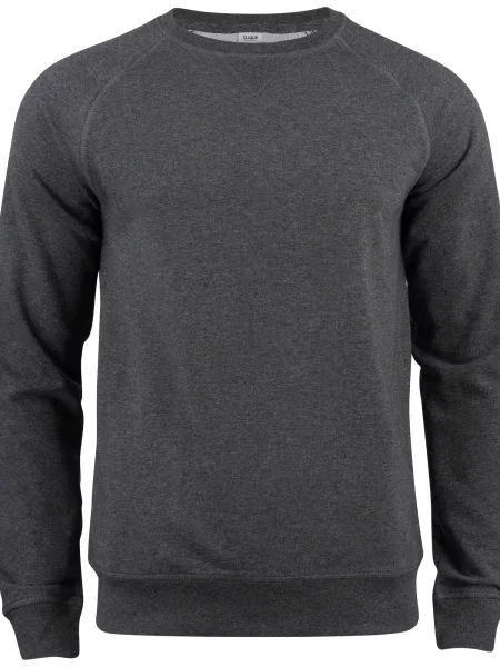 Clique Premium OC Roundneck bluza z bawełny organicznej i z szara