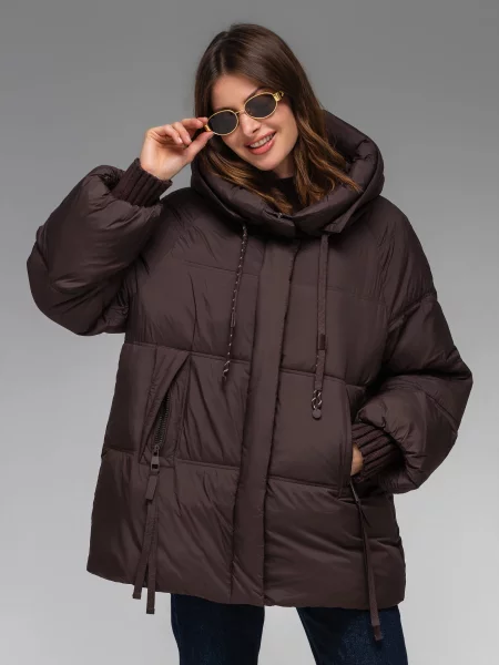 Зимова куртка VIVA WEAR коричневий