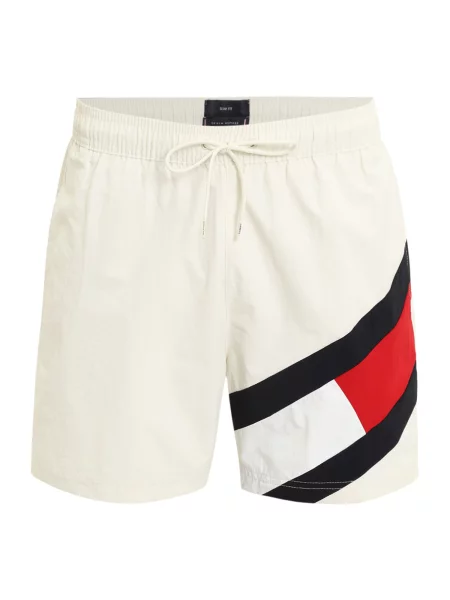 Tommy Hilfiger Pantaloni scurți pentru înot alb