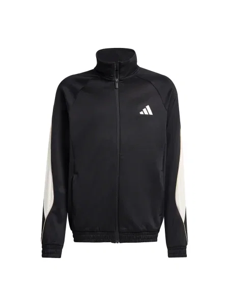 ADIDAS SPORTSWEAR Geacă sport Stadium negru alb