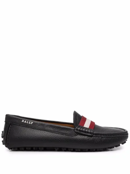 Pantofi loafer Bally slip-on negru
