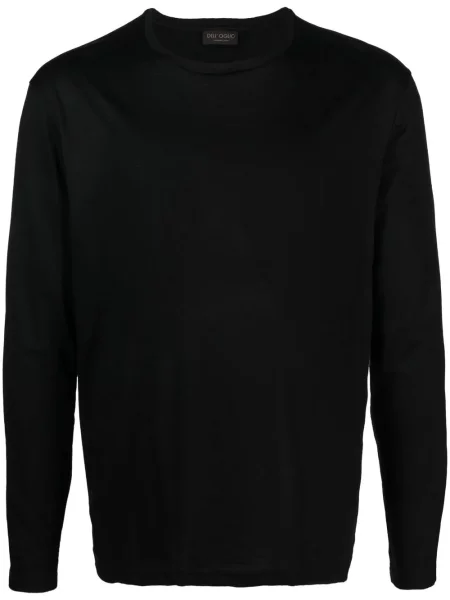 Tricou Dell'oglio lung negru