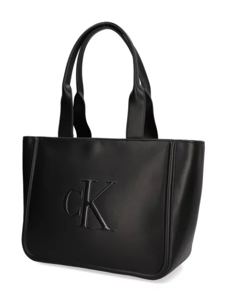 Shopper kabelka Calvin Klein černá