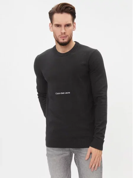 Pulover Calvin Klein Jeans črna