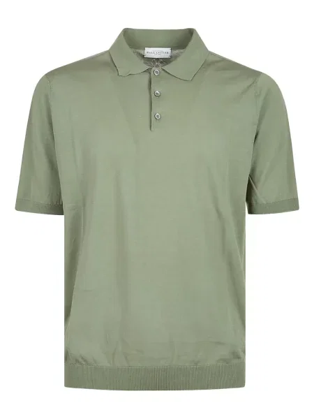 Tricou polo Ballantyne scurt verde