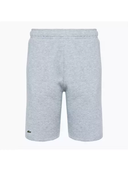 Spodenki dziecięce Lacoste silver chine szare