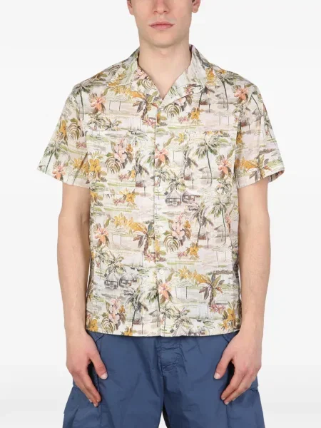 Cămașă East Harbour Surplus cu model floral cu imagine
