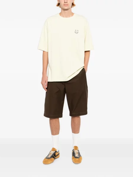 Tricou Maison Kitsune galben