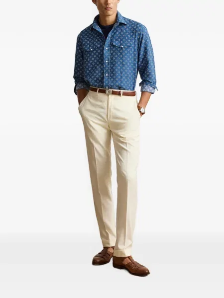 Cămașă Ralph Lauren Purple Label albastru