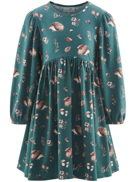 Happy girls Rochie deschis / maro / castaniu / verde petrol bej