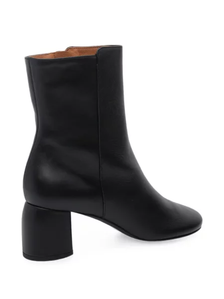 Botine ángel Alarcón din piele negru