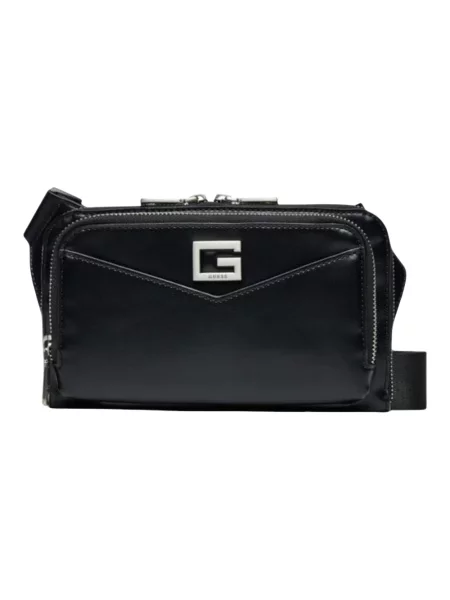Torba Guess skórzana czarna