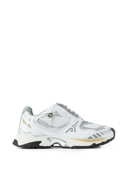 Sneakerși Versace din piele alb