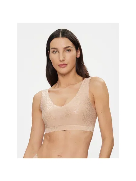 Chantelle Sportinė liemenėlė Soft Stretch smėlio