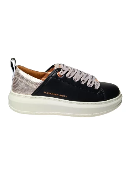Sneakersy Alexander Smith czarne