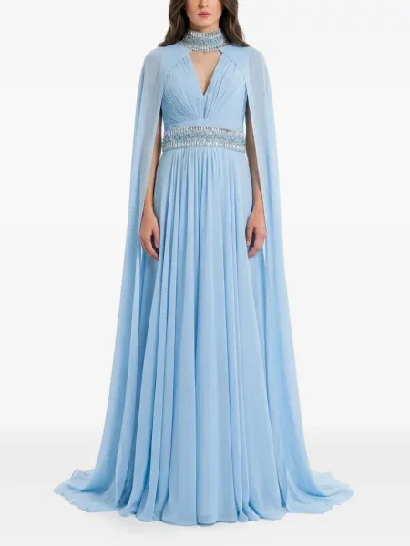 Rochie maxi Gattinolli By Marwan albastru
