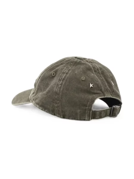 Czapka z daszkiem Golden Goose z logo zielona