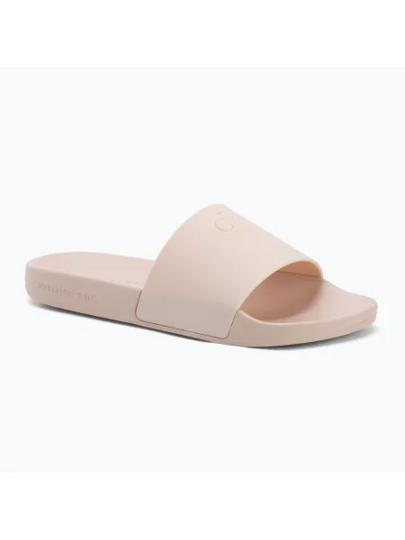 Calvin Klein дамски джапанки Slide Monogram Tpu whisper pink розово