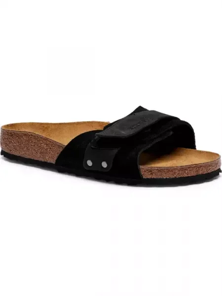 Birkenstock De piele șlapi Oita | narrow fit negru