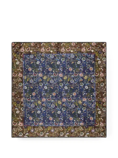 Fular Bimba Y Lola cu model floral albastru